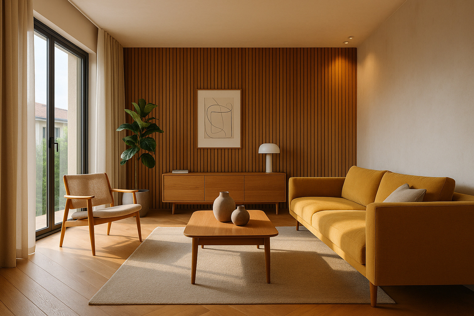 Interior design moderno 2025 in Friuli- colori, materiali e luce per case confortevoli