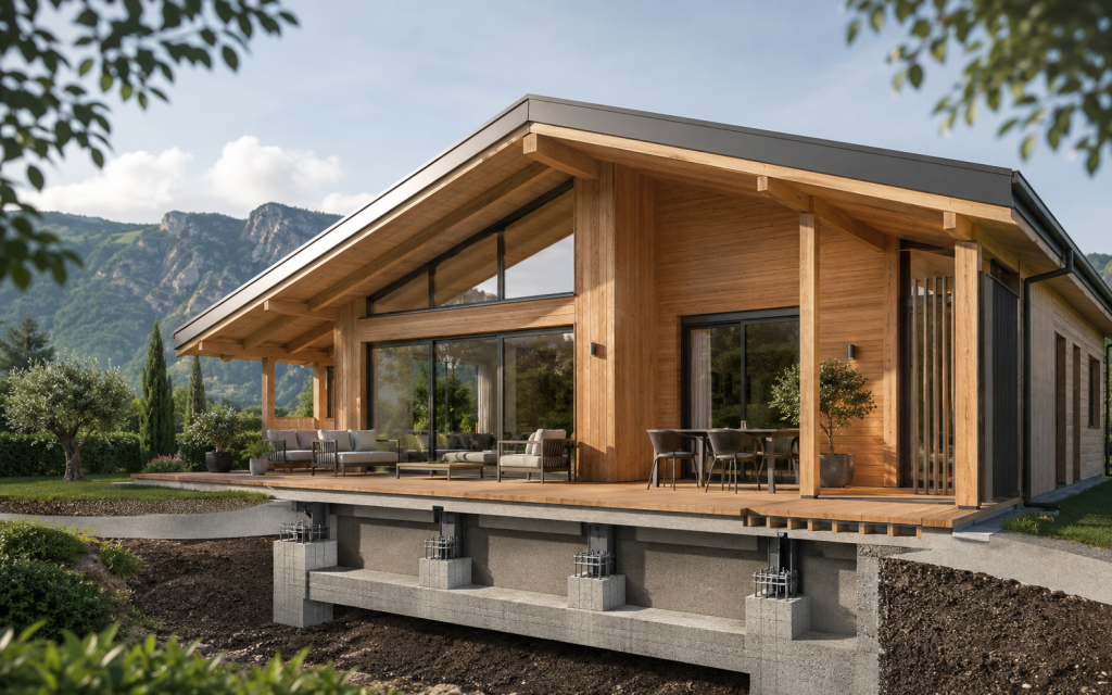 Casa in legno antisismica: come funziona una casa antisismica prefabbricata in legno